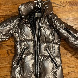 SAM girls gunmetal grey jacket.